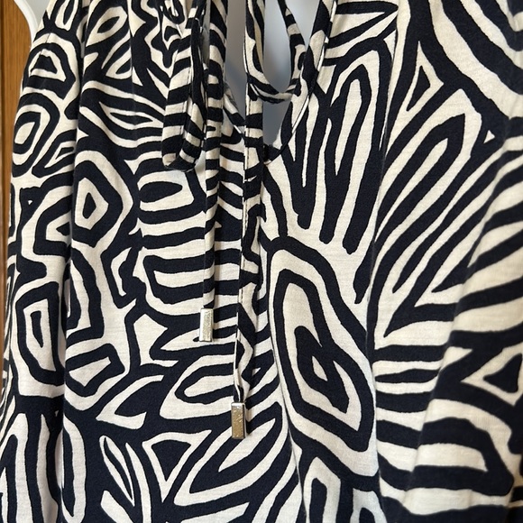 Banana Republic Navy and white Tie back Tank Top - Picture 6 of 7